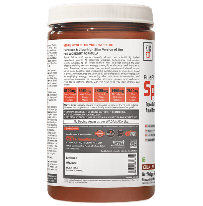 KLR. FIT Pure.Fit Spark 2.0 Powder Pomegranate