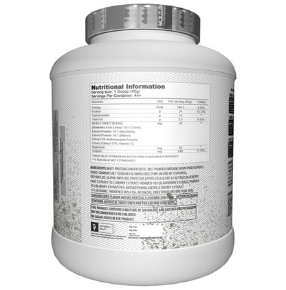 Knockout Noble 100% Whey Protein Powder Saffron Pistachio with Free T-Shirt