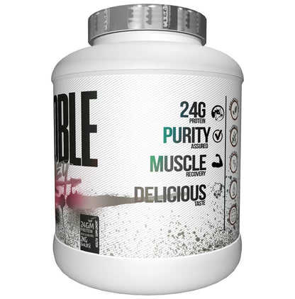 Knockout Noble 100% Whey Protein Powder Saffron Pistachio with Free T-Shirt