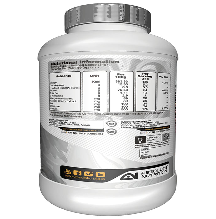 Knockout Rhodium Whey Protein Powder Choco Lava with Free T-Shirt