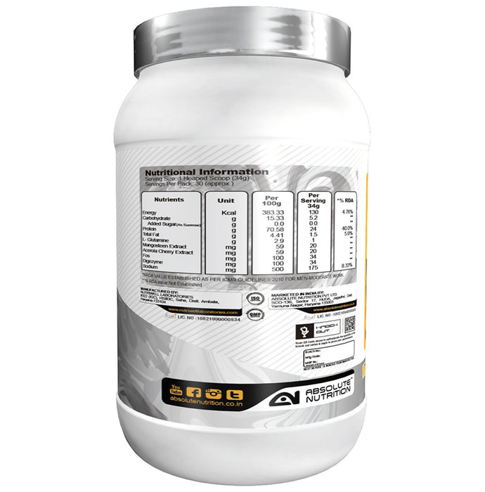 Knockout Rhodium Whey Protein Powder Lemon Watermelon with Free Shaker