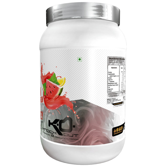 Knockout Rhodium Whey Protein Powder Lemon Watermelon with Free Shaker
