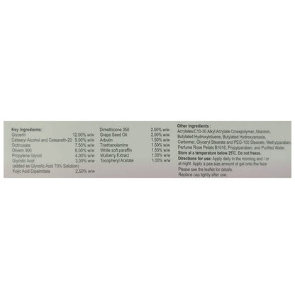 Kojivit Plus Skin Lightening & Brightening Gel
