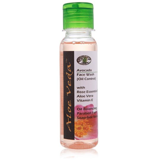 Aloe Veda Avocado and Wild Rose (Oil Control) Face Wash - Classic Derma