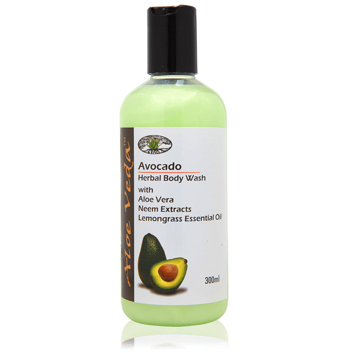Aloe Veda Avocado Herbal Body Wash - Classic Derma