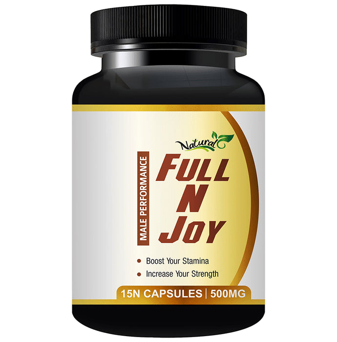 Natural Full N Joy Male Performance Capsule - Classic Derma