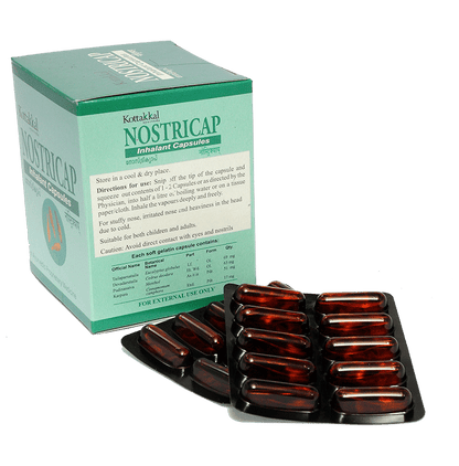 Kottakkal Ayurveda Nostricap Inhalant Capsule