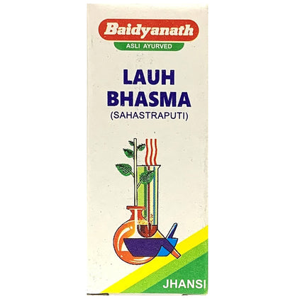 Baidyanath Lauh Bhasma Sahastraputi Powder(1gm Each) - Classic Derma