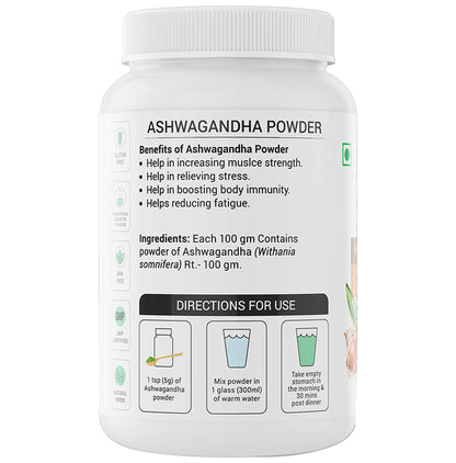 Krishna's Herbal & Ayurveda Ashwagandha Powder