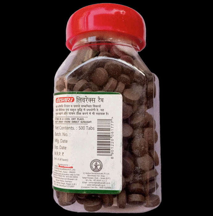 Baidyanath Liverex Tablets(500 Each)