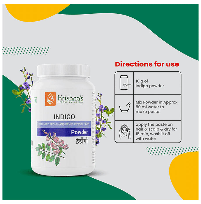 Krishna's Herbal & Ayurveda Indigo Powder