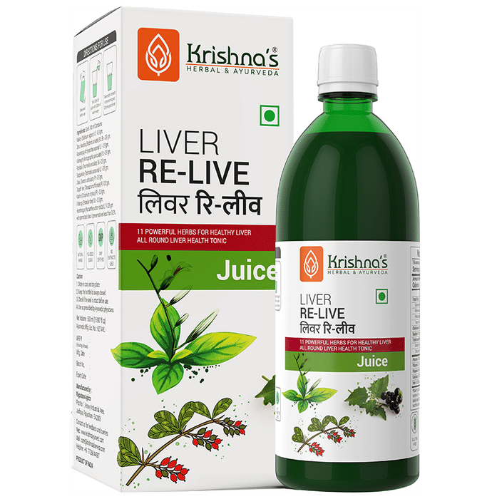 Krishna's Herbal & Ayurveda Liver Re-Live Juice - Classic Derma