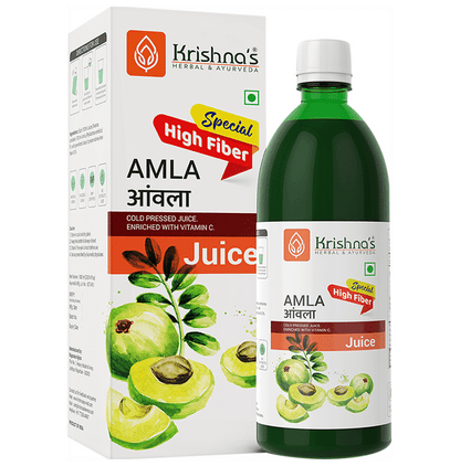 Krishna's Herbal & Ayurveda Special High Fiber Amla Juice - Classic Derma