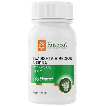 Krishna's Herbal & Ayurveda Swadishta Virechan Churna - Classic Derma