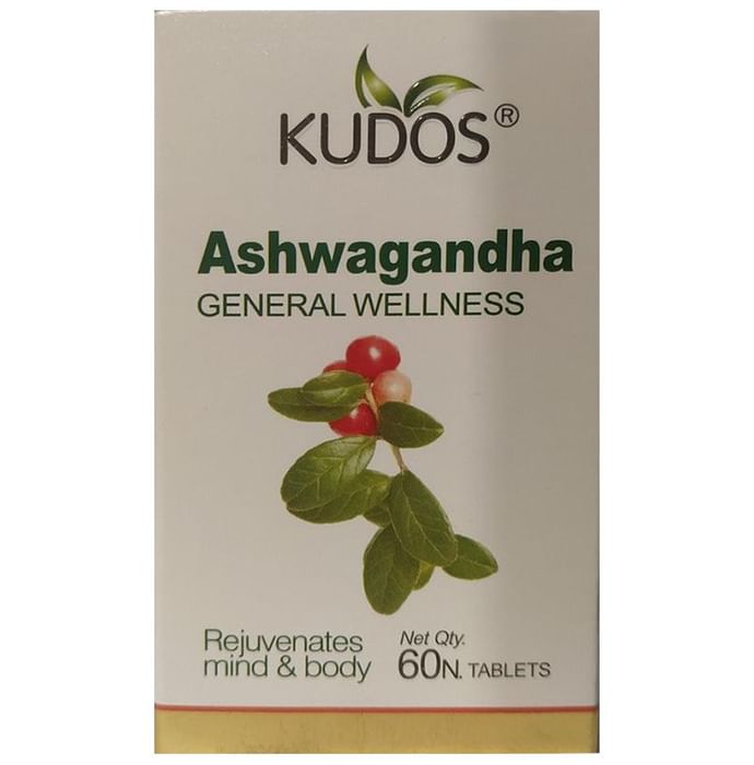 Kudos Ashwagandha Tablet - Classic Derma