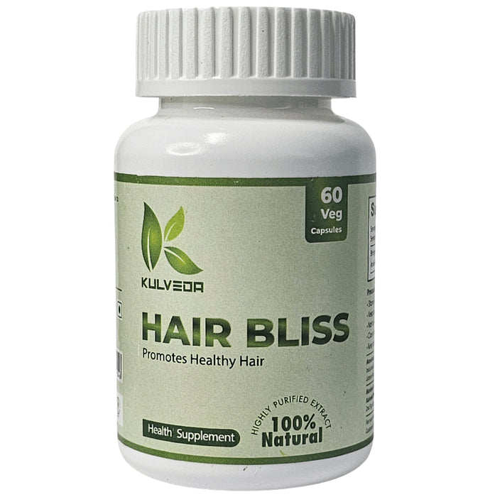Kulveda Hair Bliss Veg Capsule - Classic Derma