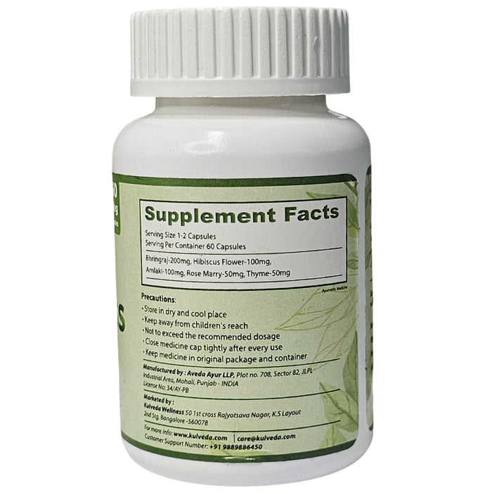 Kulveda Hair Bliss Veg Capsule