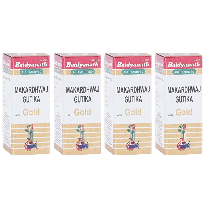 Baidyanath Makardhwaj Gutika Tablet(2.5 gm Each) - Classic Derma