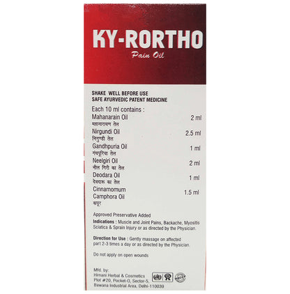 Ky-Rortho Pain Oil