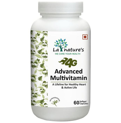 La Nature's 4G Advanced Multivitamin Formula Softgel Capsules - Classic Derma
