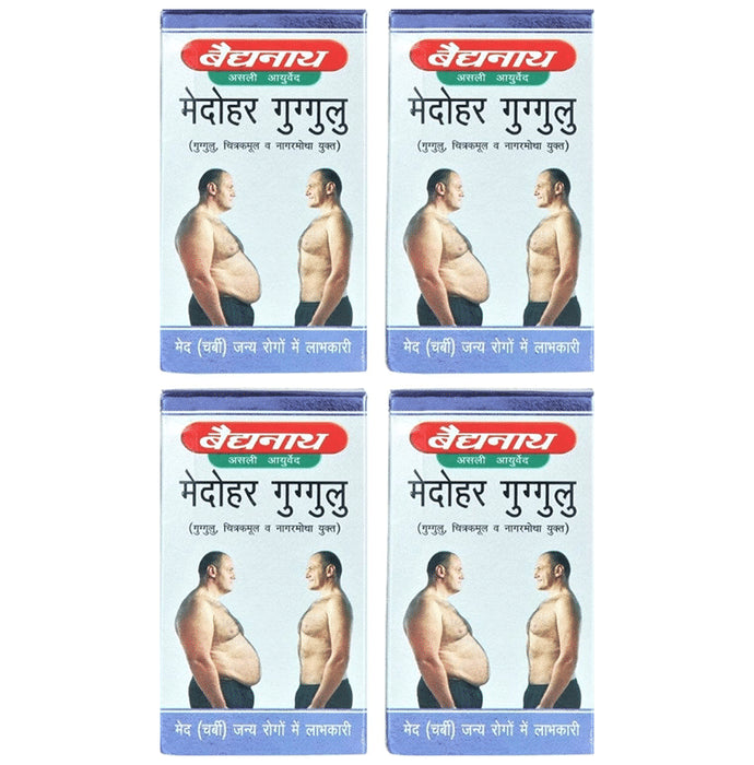 Baidyanath Medohar Guggulu Tablet (120 Each) - Classic Derma