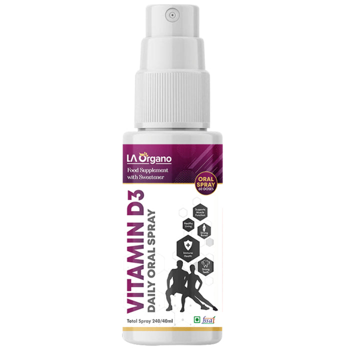 LA Organo Vitamin D3 Daily Oral Spray - Classic Derma