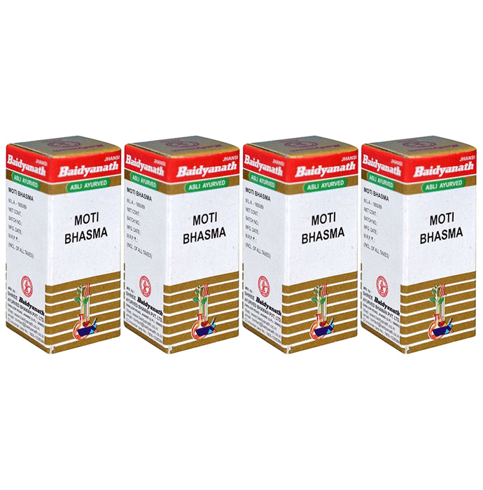 Baidyanath Moti Bhasma(1gm Each) - Classic Derma