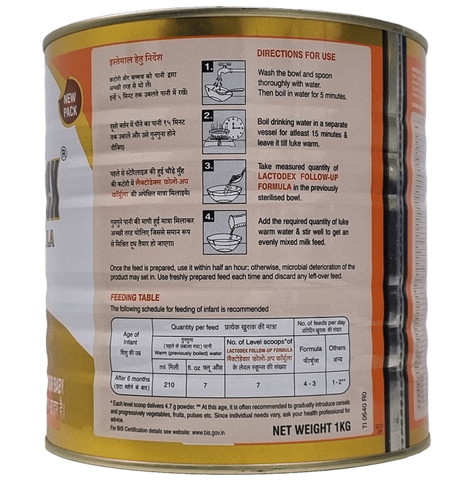 Lactodex 2 Follow Up Formula for Baby's Growth & Development | Powder