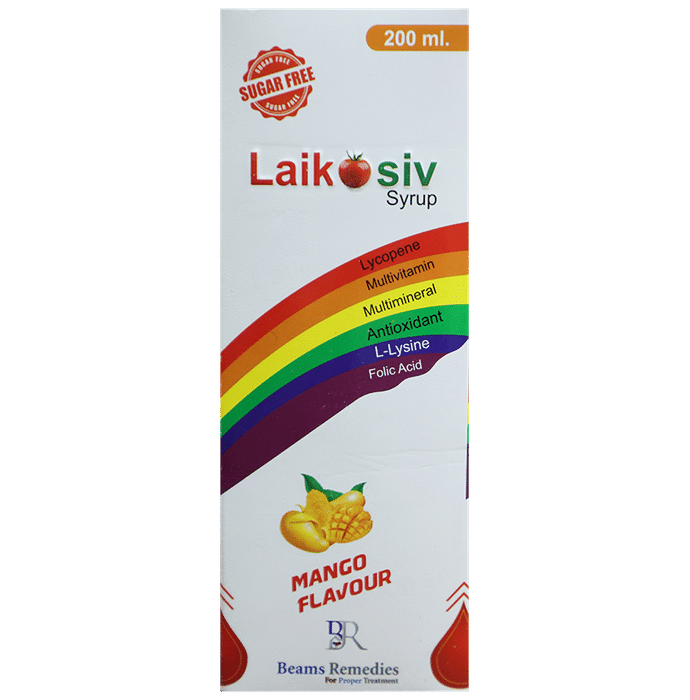 Laikosiv Syrup Mango Sugar Free - Classic Derma