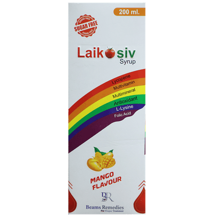 Laikosiv Syrup Mango Sugar Free - Classic Derma