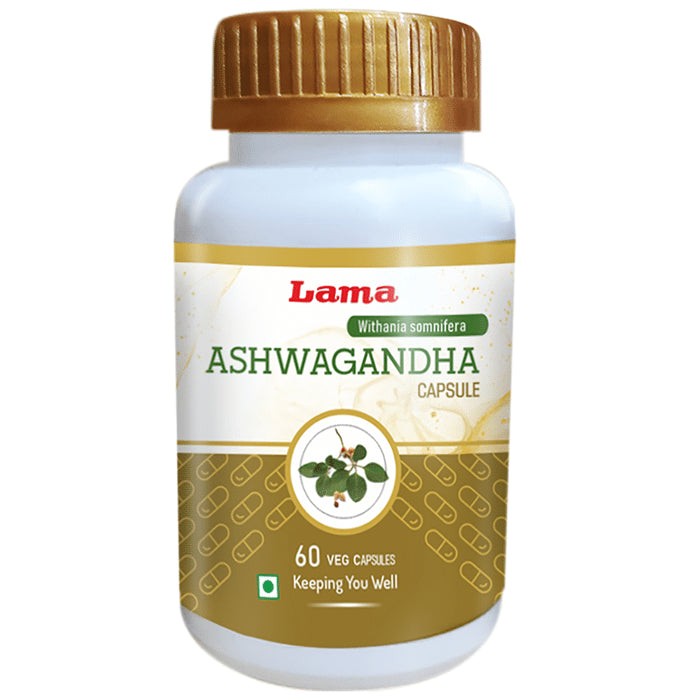 Lama Ashwagandha Veg Capsule - Classic Derma