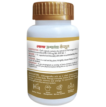 Lama Ashwagandha Veg Capsule