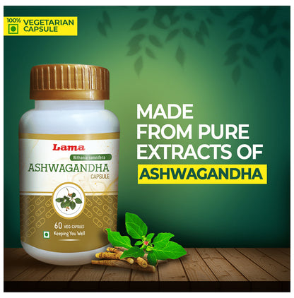 Lama Ashwagandha Veg Capsule