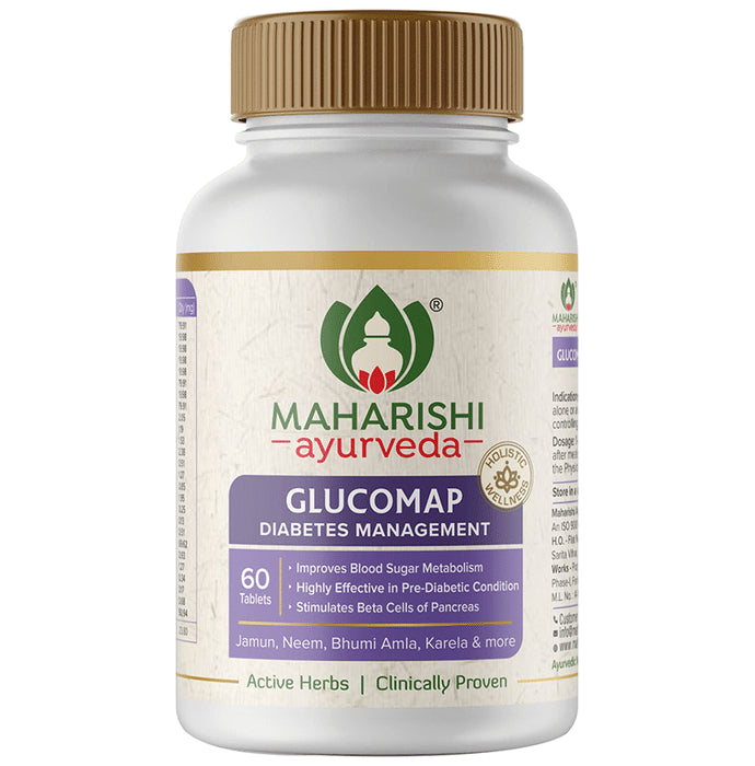 Maharishi Ayurveda Glucomap Tablet | For Blood Sugar Management - Classic Derma