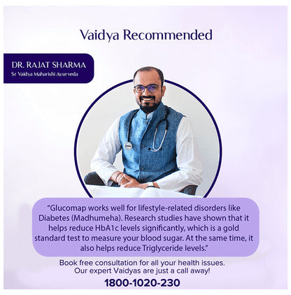 Maharishi Ayurveda Glucomap Tablet | For Blood Sugar Management