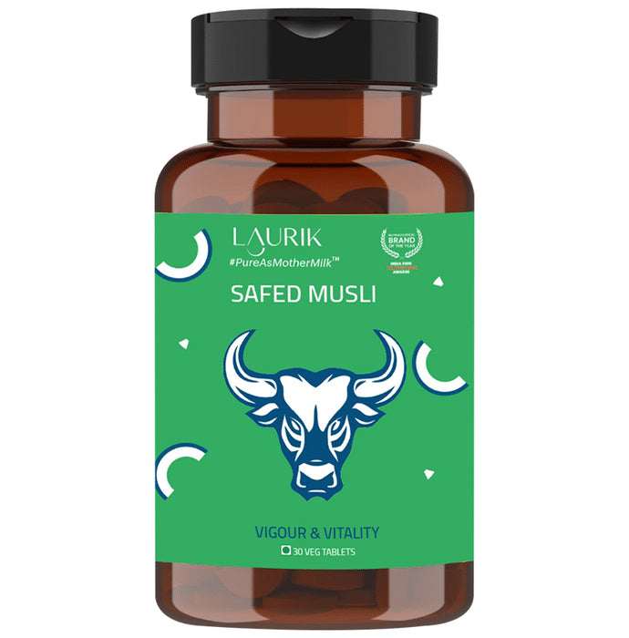 Laurik Safed Musli Veg Tablet - Classic Derma