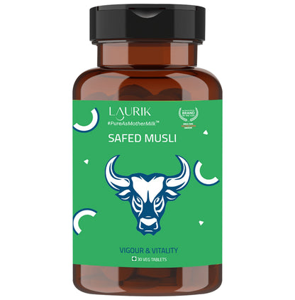 Laurik Safed Musli Veg Tablet - Classic Derma