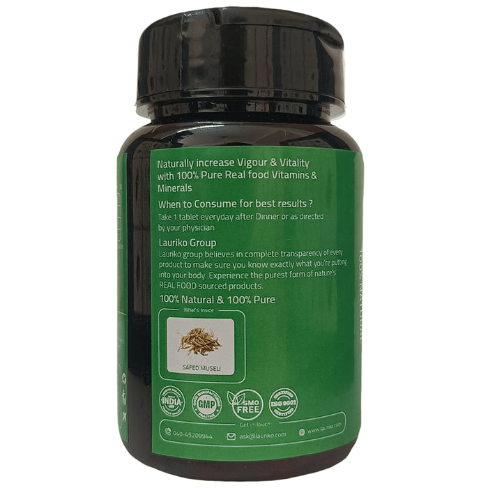 Laurik Safed Musli Veg Tablet