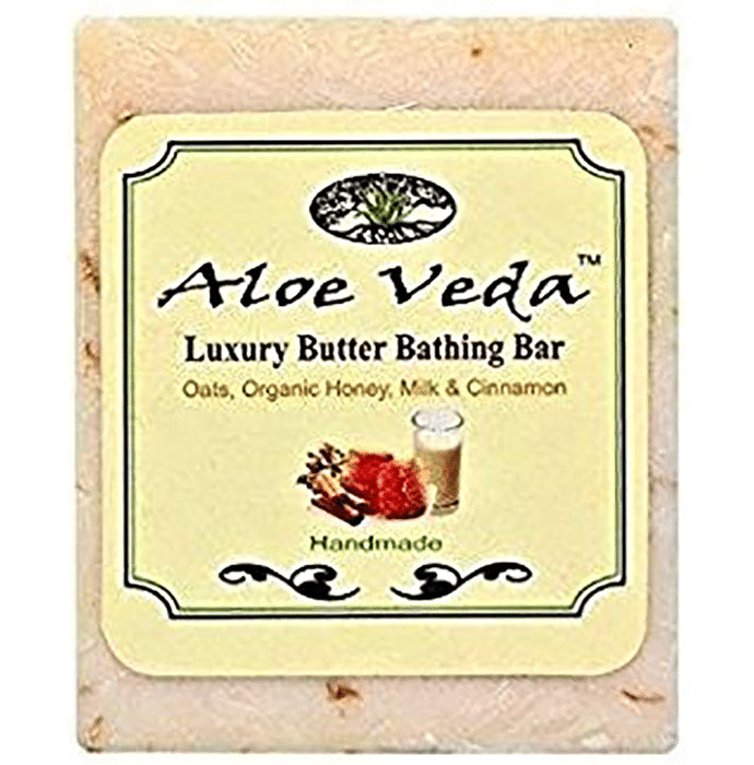 Aloe Veda Oats Organic Honey and Milk Luxury Butter Bar - Classic Derma
