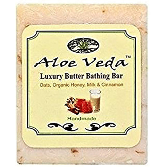 Aloe Veda Oats Organic Honey and Milk Luxury Butter Bar - Classic Derma