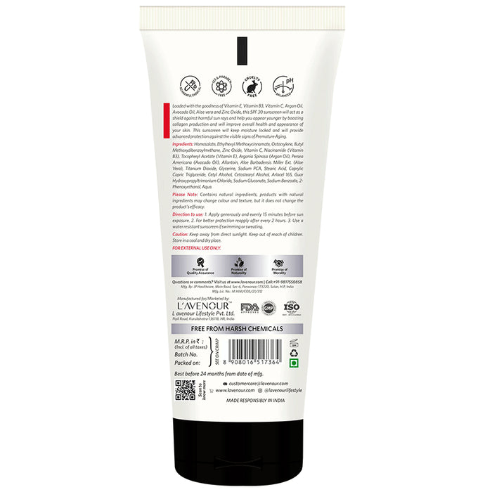 L'avenour Vitamin C Sunscreen Cream SPF 30++