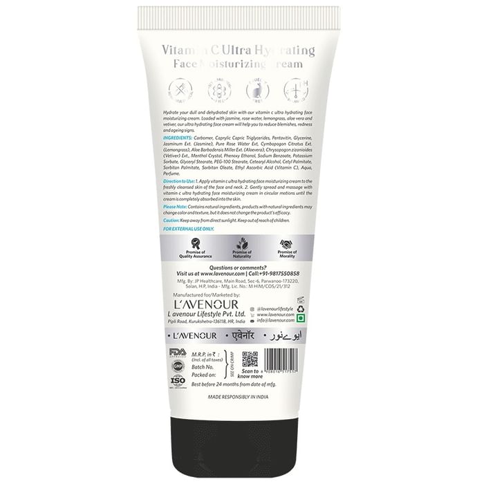 L'avenour Vitamin C Ultra Hydrating Face Moisturizing Cream(60ml Each)