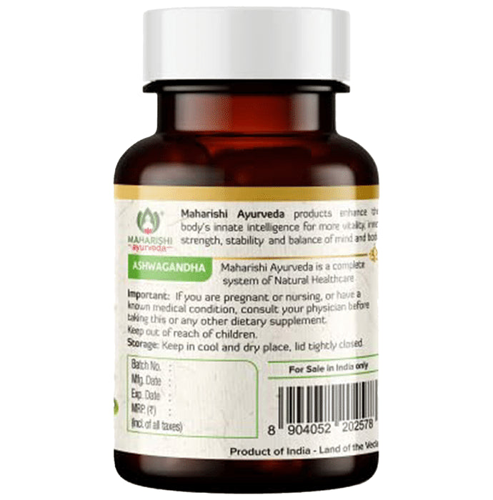 Maharishi Ayurveda Organic Ashwagandha Tablet