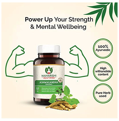 Maharishi Ayurveda Organic Ashwagandha Tablet