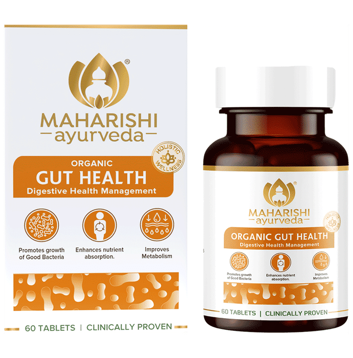 Maharishi Ayurveda Organic Gut Health Tablet - Classic Derma