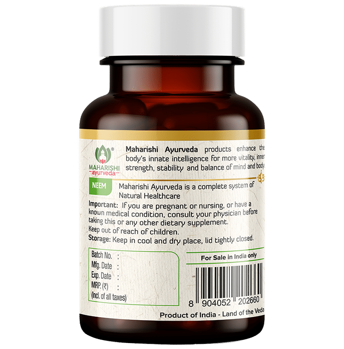 Maharishi Ayurveda Organic Neem Tablet