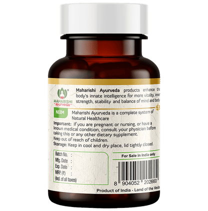 Maharishi Ayurveda Organic Neem Tablet