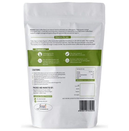 Aloena Unroasted Arabica Green Coffee Beans