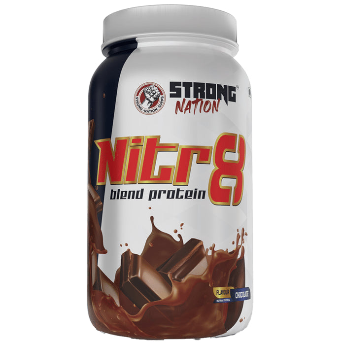 Strong Nation Nitr8 Blend Protein Powder Chocolate - Classic Derma