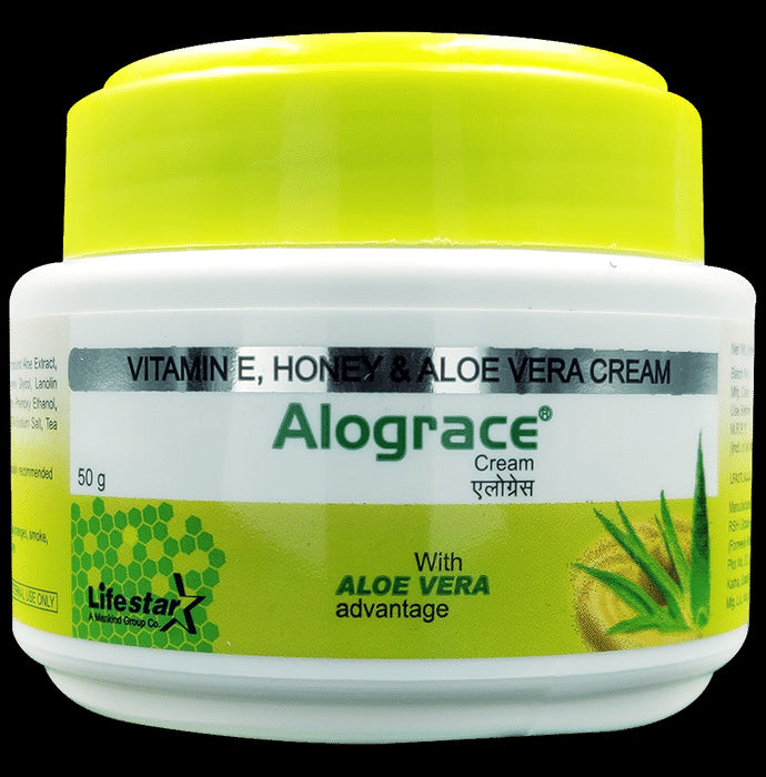 Alograce Moisturising Cream with Aloe Vera | For Dry to Normal Skin, Sensitive Skin - Classic Derma